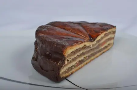 Žerbo tortička s orechovou plnkou